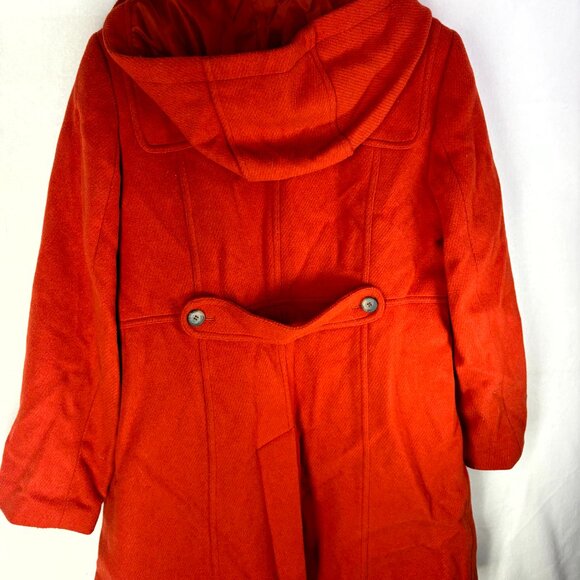 Talbots Wool Blend Hooded Coat - Picture 9 of 10